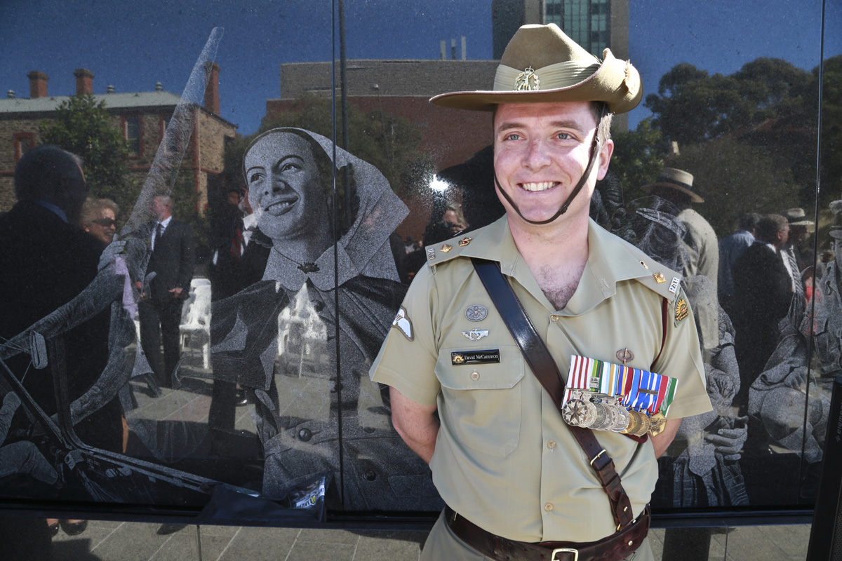 LTCOL David McCammom DSM Commanding Officer 7th Battalion, Royal Australian Regiment.
